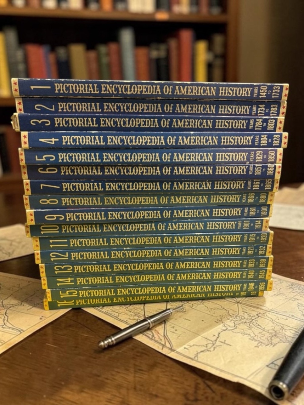 Pictorial Encyclopedia of American History Vol. 1-16